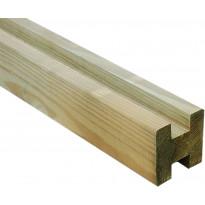 Keskitolppa profiiliaitaan Hortus, 90x90x2700mm, H-muoto