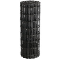 Puutarha-aita Hortus, 5x10cm, 2.1mm, 10m, 0% PVC, musta