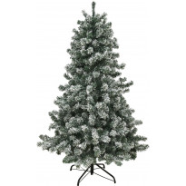 Tekojoulukuusi Nordic Winter Frost, 180cm, PVC, LED-valoilla, lumipeitteellä