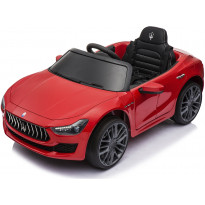 Lasten sähköauto Nordic Play Maserati Ghibli, 12V, kumipyörillä