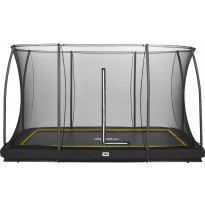 Trampoliini Salta Comfort Edition Inground, 244x366cm, musta, sis. turvaverkko