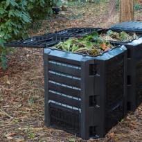 Nature kompostisäiliö musta 1200 l 6071483