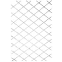 Köynnösritilä 100x200 cm pvc valkoinen 6040703