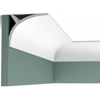 Kattolista Orac Decor C991, 140x110x2000mm, polyuretaani, valkoinen