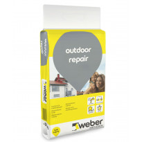 Korjaus- ja tasoituslaasti Weber Outdoor Repair, 15 kg