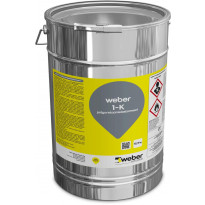 Polyuretaanielastomeeri Weber 1-K RAL7035, 12.5kg