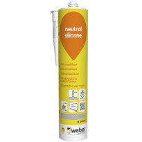 Silikonimassa Weber Neutral Silicone, 14 Smoke, 310 ml