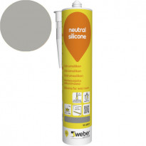 Silikonimassa Weber Neutral Silicone, 16 Grey, 310 ml