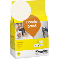 Saumalaasti Weber Classic Grout, 12 Marble, 3 kg