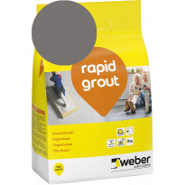 Saumalaasti Weber Rapid Grout, 18 Dark grey, 3 kg