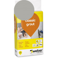 Saumalaasti Weber Classic Grout, 16 Grey, 15 kg