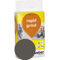 Saumalaasti Weber Rapid Grout, 37 Chocolate, 15 kg