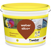 Silikonihartsipinnoite Weber Silcopinnoite+ Piirto 2mm, tilausväri, 25kg