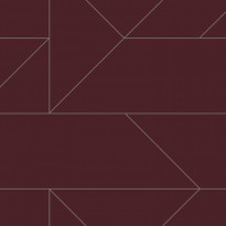 Tapetti City Chic 347727, 0.53x10.5m, viininpunainen