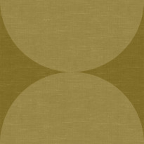 Kuvatapetti Origin Semicircles XXL 357226, 0,5x9m, keltainen