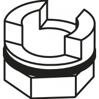 Juoksuputken rajoitin Oras 159667 60°/0° 10 kpl