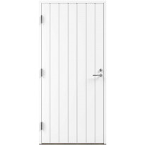 Varaston ovi Oulux VO2, karmi 92mm, valkoinen 