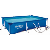 Uima-allassetti Bestway Steel Pro, 300x201x66cm, suorakulmainen