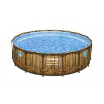 Uima-allassetti Bestway Swim Vista Series, 488x122cm, pyöreä, ikkunalla