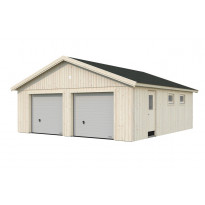 Autotalli Palmako Andre, nosto-ovella, 44,7m²