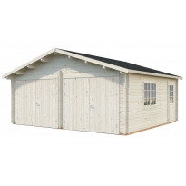 Autotalli Palmako Roger, puuovella, 28,4m²