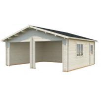 Autotalli Palmako Roger, ilman ovea, 28,4m²