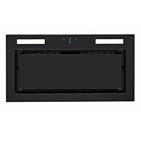 Liesituuletin Greentek Petra Glass musta, 55 cm, musta