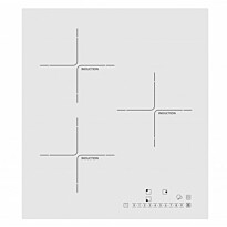 Induktiotaso Schlosser PI403S1CW, 45 cm, valkoinen