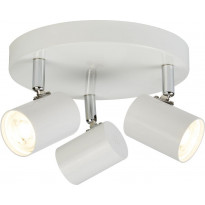 Spottivalaisin Searchlight Rollo 3-osainen LED, valkoinen