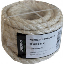Sisalköysi Piippo kierretty minikieppi, 12mm x 10m