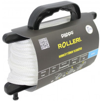 Rolleri Piippo PP-multifilamentti, 6mm x 20m, valkoinen