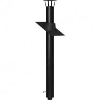 Kamiinan piippusetti Pisla, 3m/150mm, musta/rst