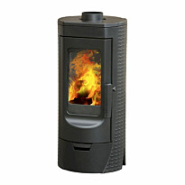 Valurautatakka Plamen Tara, 6 kW, musta