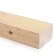 Väliseinätolppa 42x66x2550mm, mänty, mitallistettu, sormijatkettu