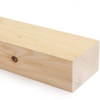Väliseinätolppa 42x66x3000mm, mänty, mitallistettu, sormijatkettu