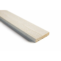 Ulkoverhouspaneeli MIT/HS ST 3S, 21x95mm, kuusi, valkoinen, pohjamaalattu