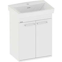 Allaskaappi altaalla Polaria Pro N 500, 45x31 cm, valkoinen