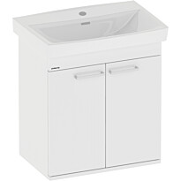 Allaskaappi altaalla Polaria Pro N 600, 55x36 cm, valkoinen
