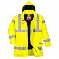 Huomiosadetakki Portwest S778 Bizflame Rain, keltainen