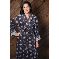 Kylpytakki Pikkupuoti, 3XL, harmaa