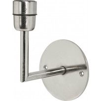 Seinävalaisin PR Home Base, 220 x 130 mm, mattakromi