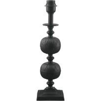 Lampunjalka PR Home Flory, 45cm, musta