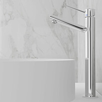 Pesuallashana Scandtap Vector High Classic, korkea malli, ruostumaton teräs