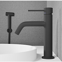 Pesuallashana Scandtap Voyage Medium B Coal, bideesuihkulla, musta