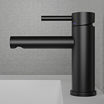 Pesuallashana Scandtap Clear Black, musta