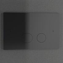 Huuhtelupainike Scandtap Style Black, musta
