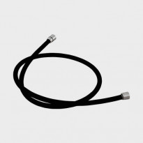 Suihkuletku Scandtap, Steel Expression, 1,5m, PVC, musta