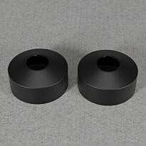 Suihkun suojakupu Scandtap Pleasure Cover Black, 2 kpl, musta