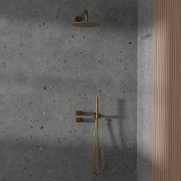 Sadesuihkusetti Scandtap Steel Harmonized 2X, termostaattihanalla, vettä säästävä, piiloasennus, väri