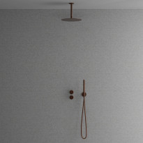 Sadesuihkusetti Scandtap Steel Harmonized 2Z, termostaattihanalla, vettä säästävä, piiloasennus, väri